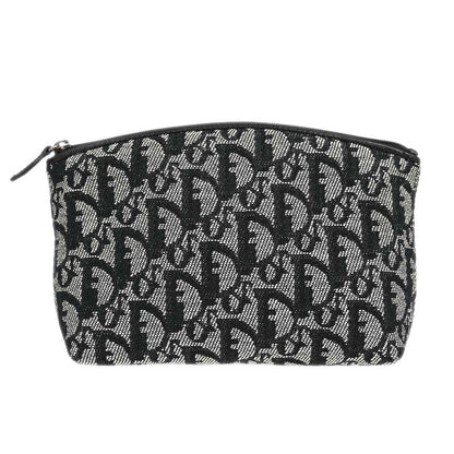 Christian Dior Vintage Trotter Pouch Diorissimo Canvas Product Image