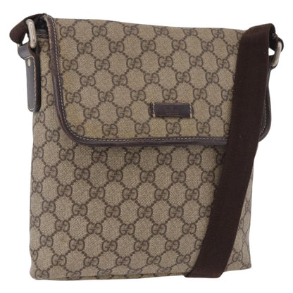 Gucci Flap Messenger GG Coated Canvas Small