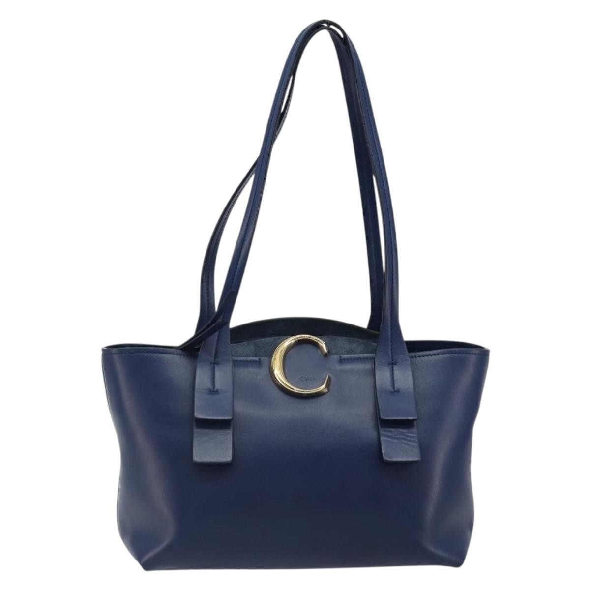 Chloe C Zipped Leather Small