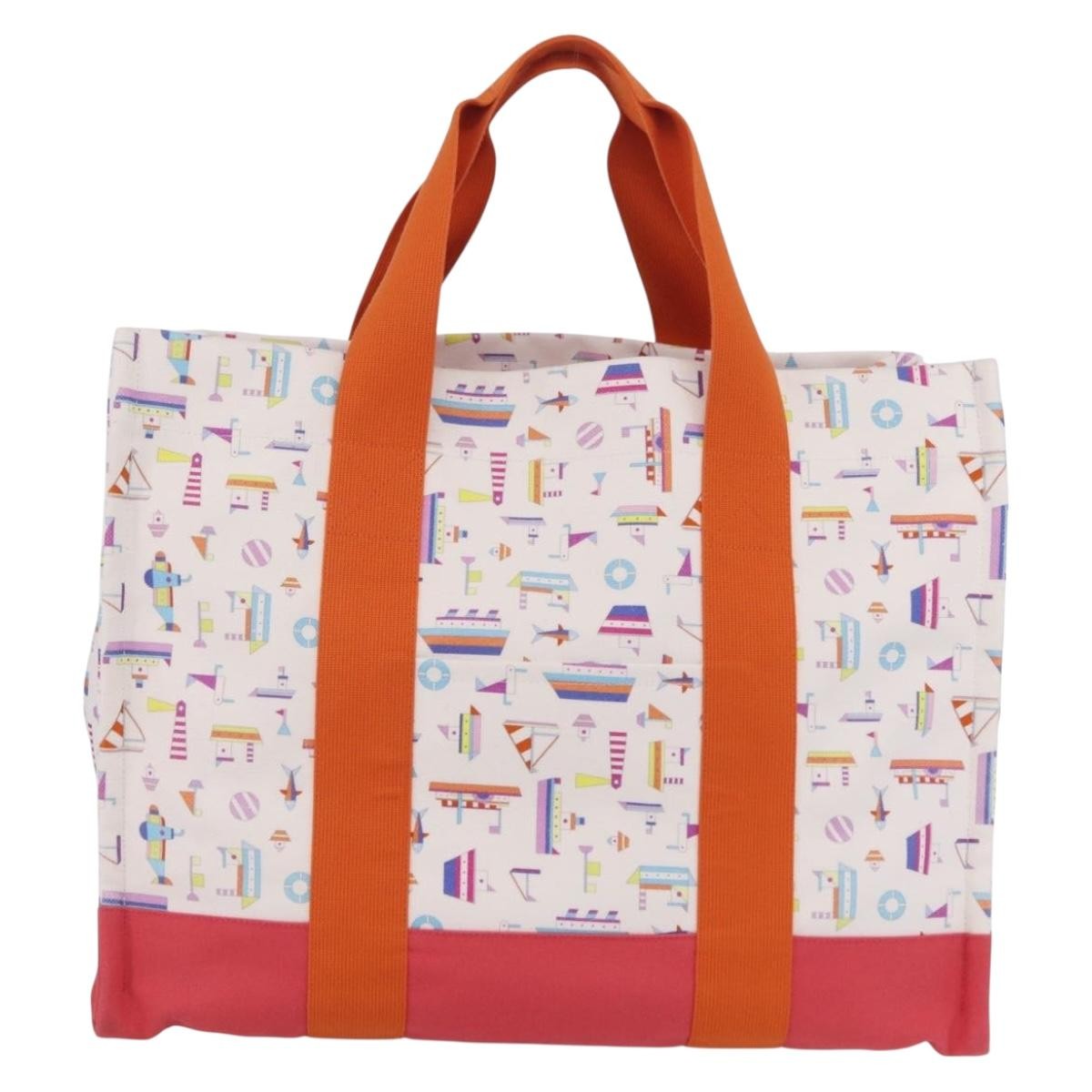 Hermes Beach Printed Toile Large