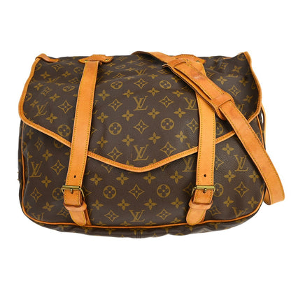 Louis Vuitton Saumur Handbag Monogram Canvas 43