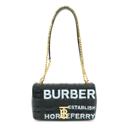 Burberry Lola Clutch on Chain Quilted Leather Product Image