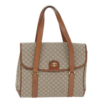 Celine Vintage Macadam Handbag Canvas and Leather Product Image