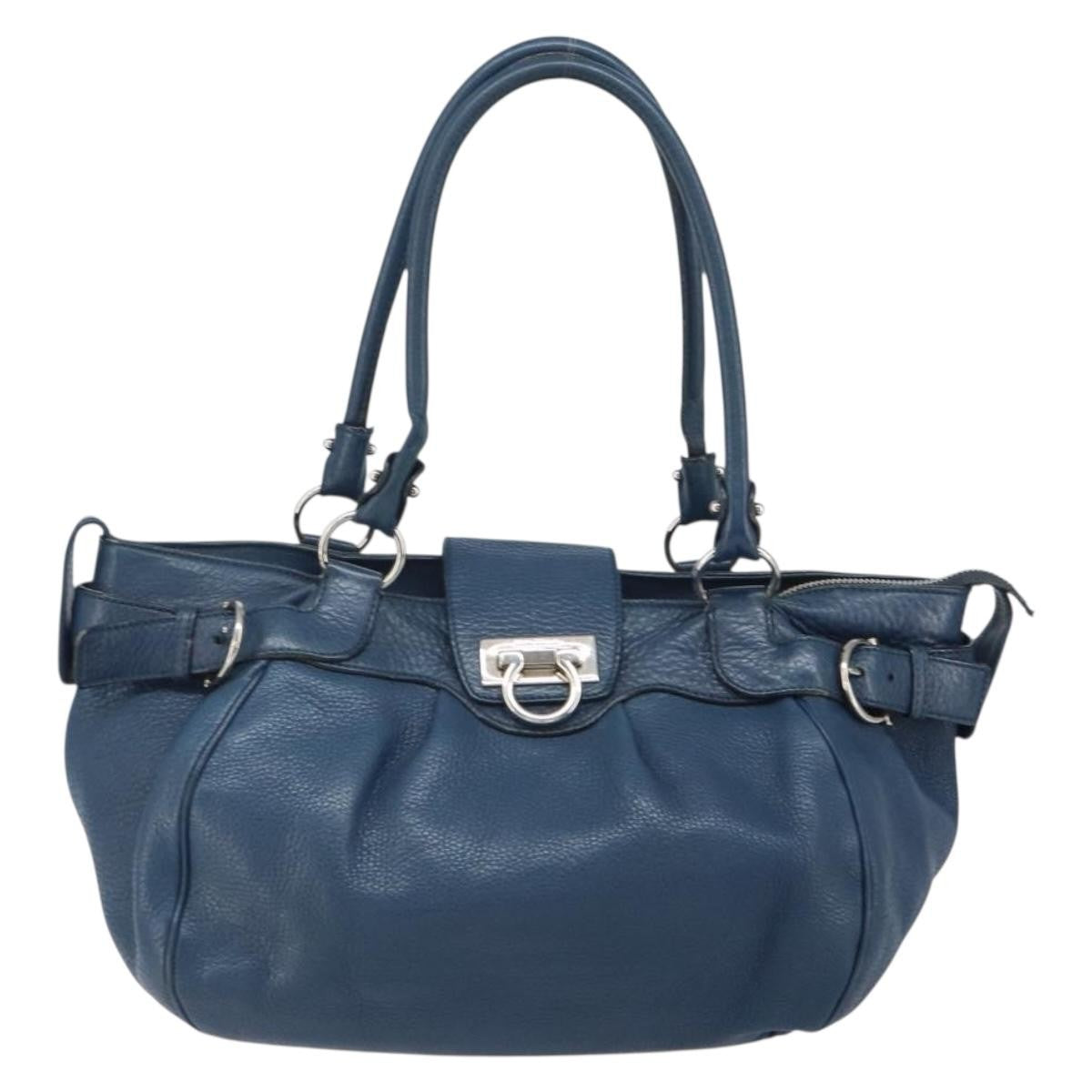 Salvatore Ferragamo Gancini handbag Leather Product Image