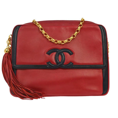 Chanel Vintage Camera Tassel Lambskin Medium