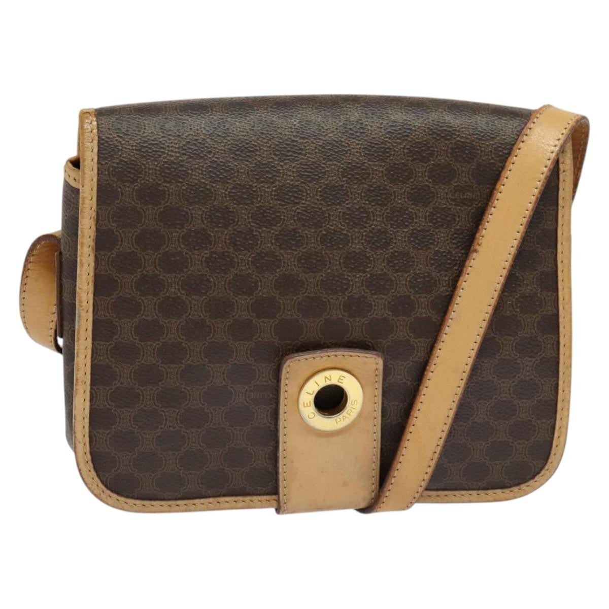 Celine Macadam Shoulder Bag PVC Leather Product Image