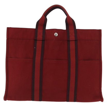 Hermes Fourre Tout Tote Canvas MM