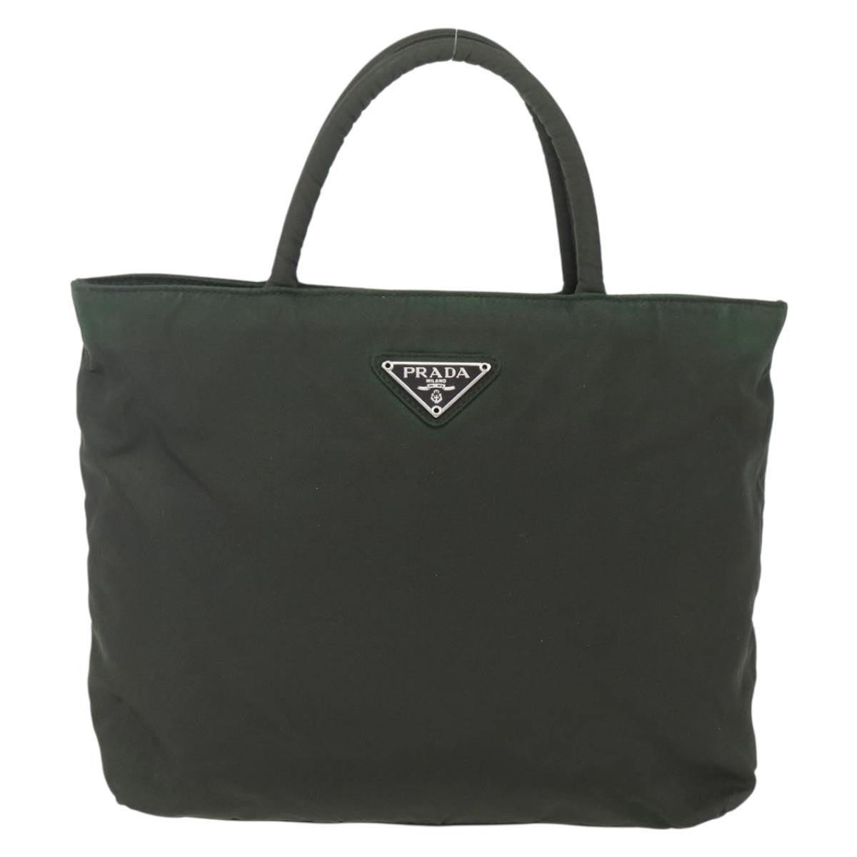 Prada Vintage Zip Handbag Tessuto Product Image