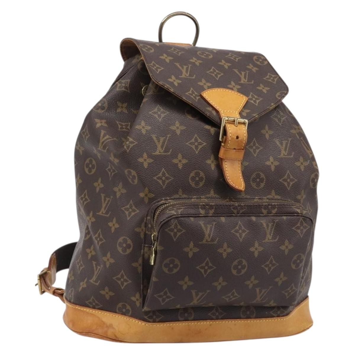 Louis Vuitton Vintage Montsouris Monogram Canvas GM