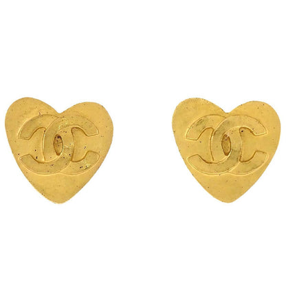 Chanel CC Hearts Clip On Metal Product Image