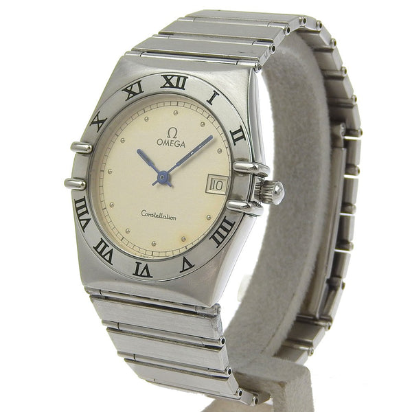 Omega Constellation Quartz Watch Stainless Steel 34