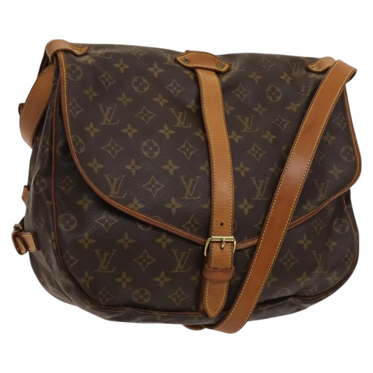 Louis Vuitton Saumur Monogram Canvas 35