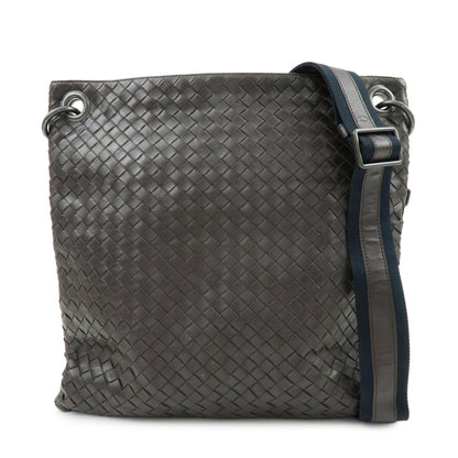 Bottega Veneta Flat Messenger Intrecciato Nappa Large