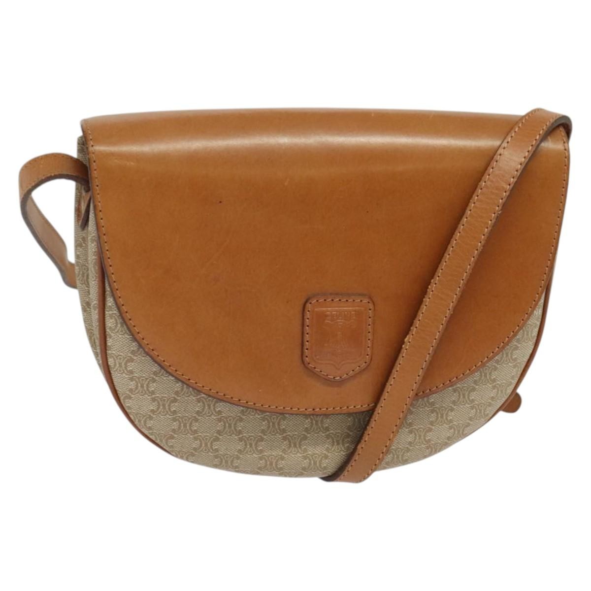 Celine Macadam Shoulder Bag PVC Leather Product Image