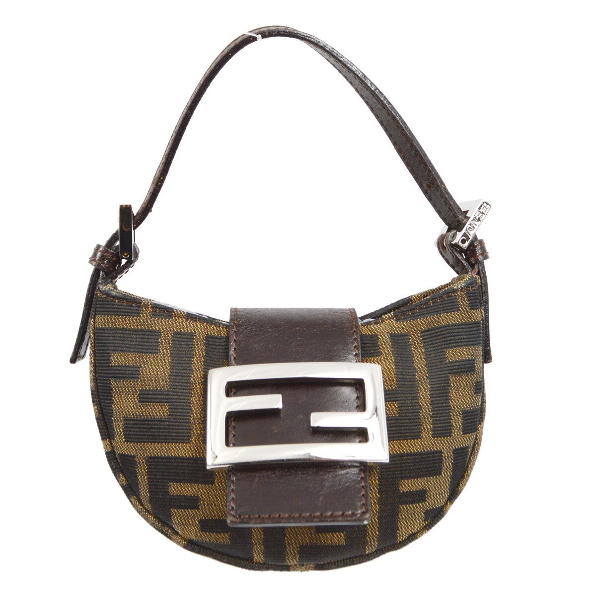 Fendi Cookie Hobo Zucca Canvas Mini