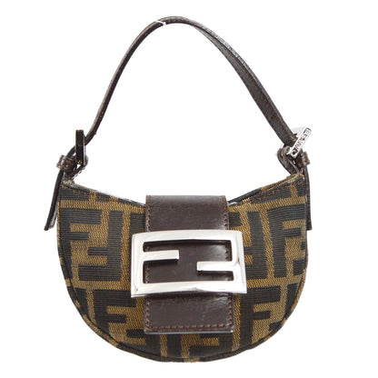 Fendi Cookie Hobo Zucca Canvas Mini