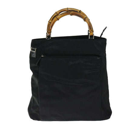 Gucci Vintage Bamboo Handle Nylon Product Image