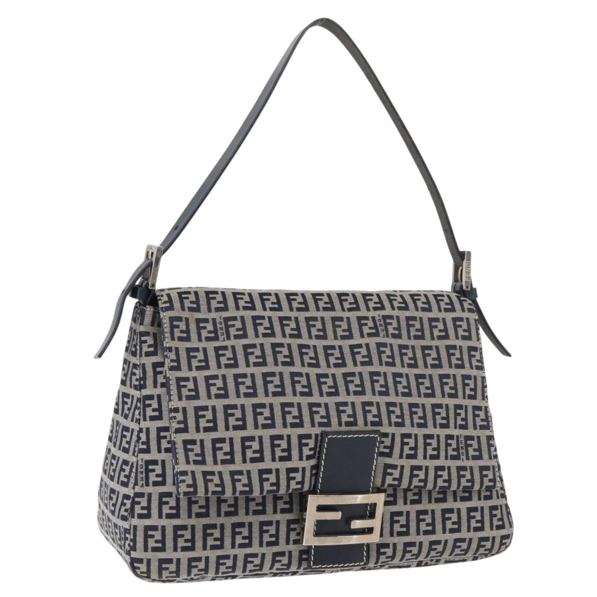 Fendi Baguette Zucchino Canvas Mini