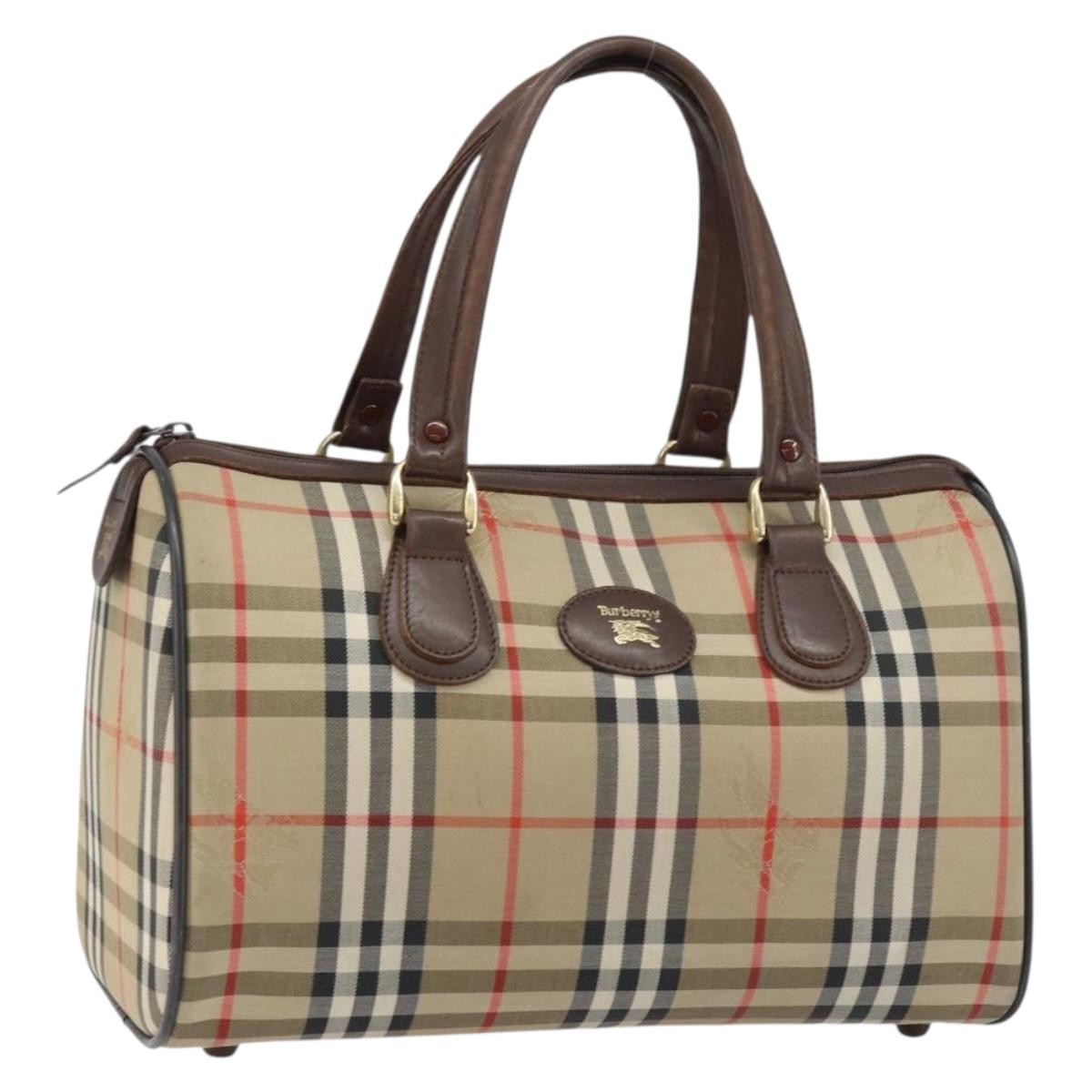 Burberry Nova Check Handbag Nova Check Canvas Product Image