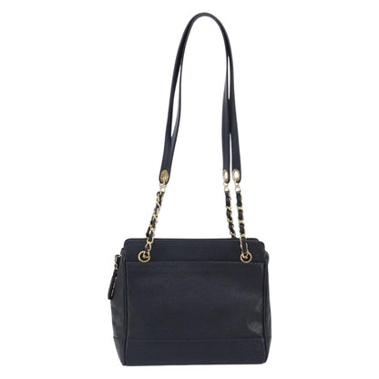 Chanel Vintage Zipped Chain Caviar Medium