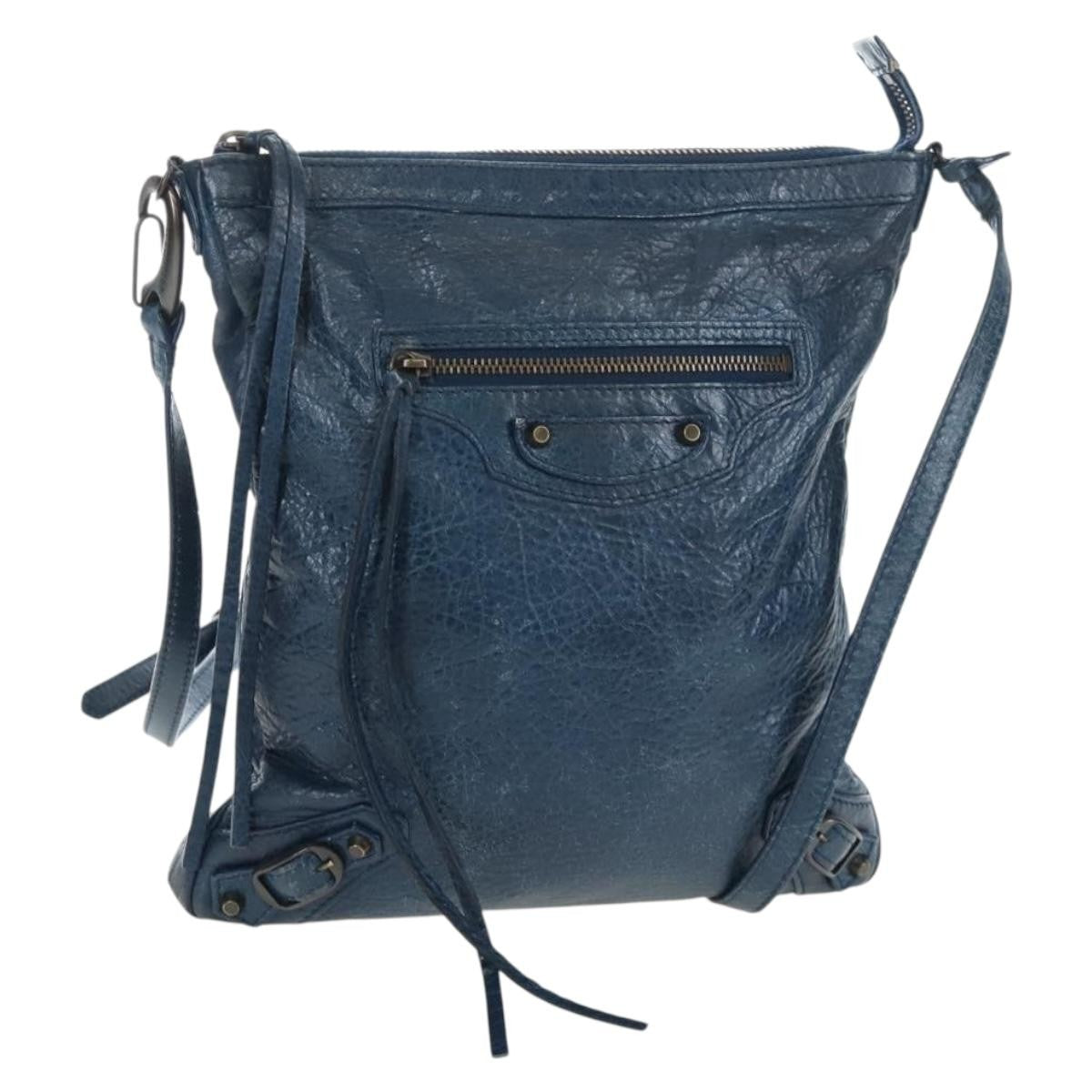 Balenciaga Flat Crossbody Classic Studs Leather Product Image