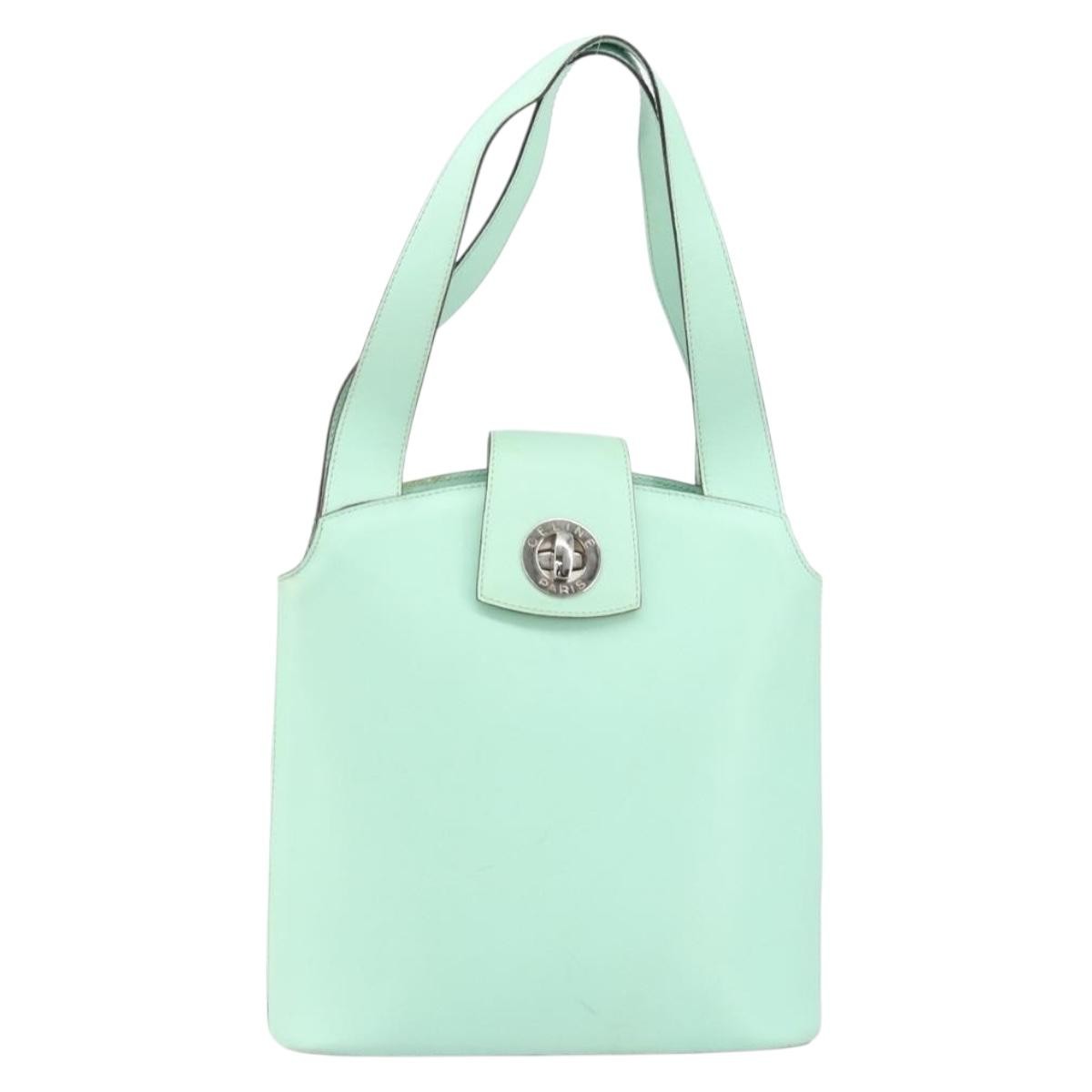 Celine Circle Logo Handbag Leather Product Image