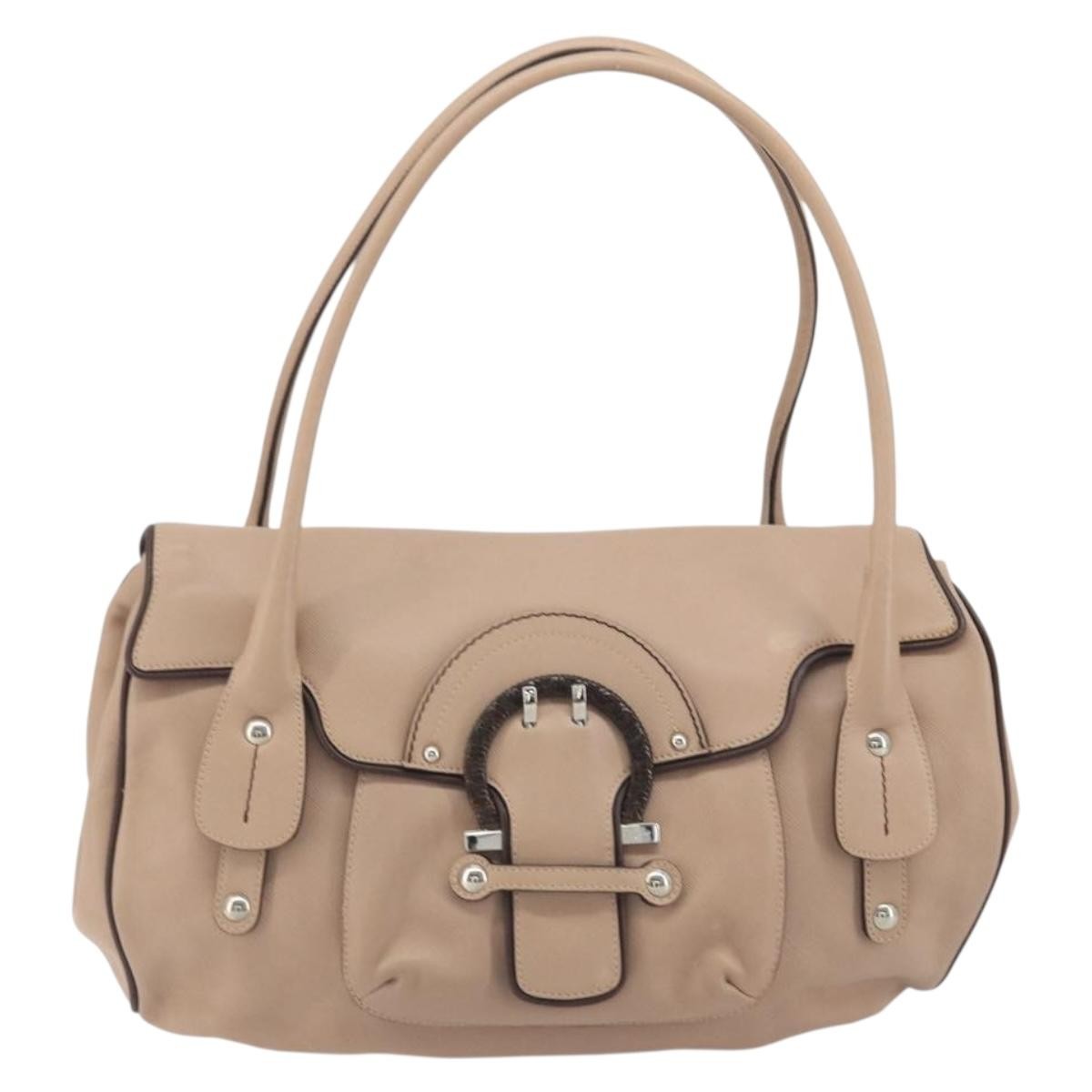Salvatore Ferragamo Gancini Leather Medium