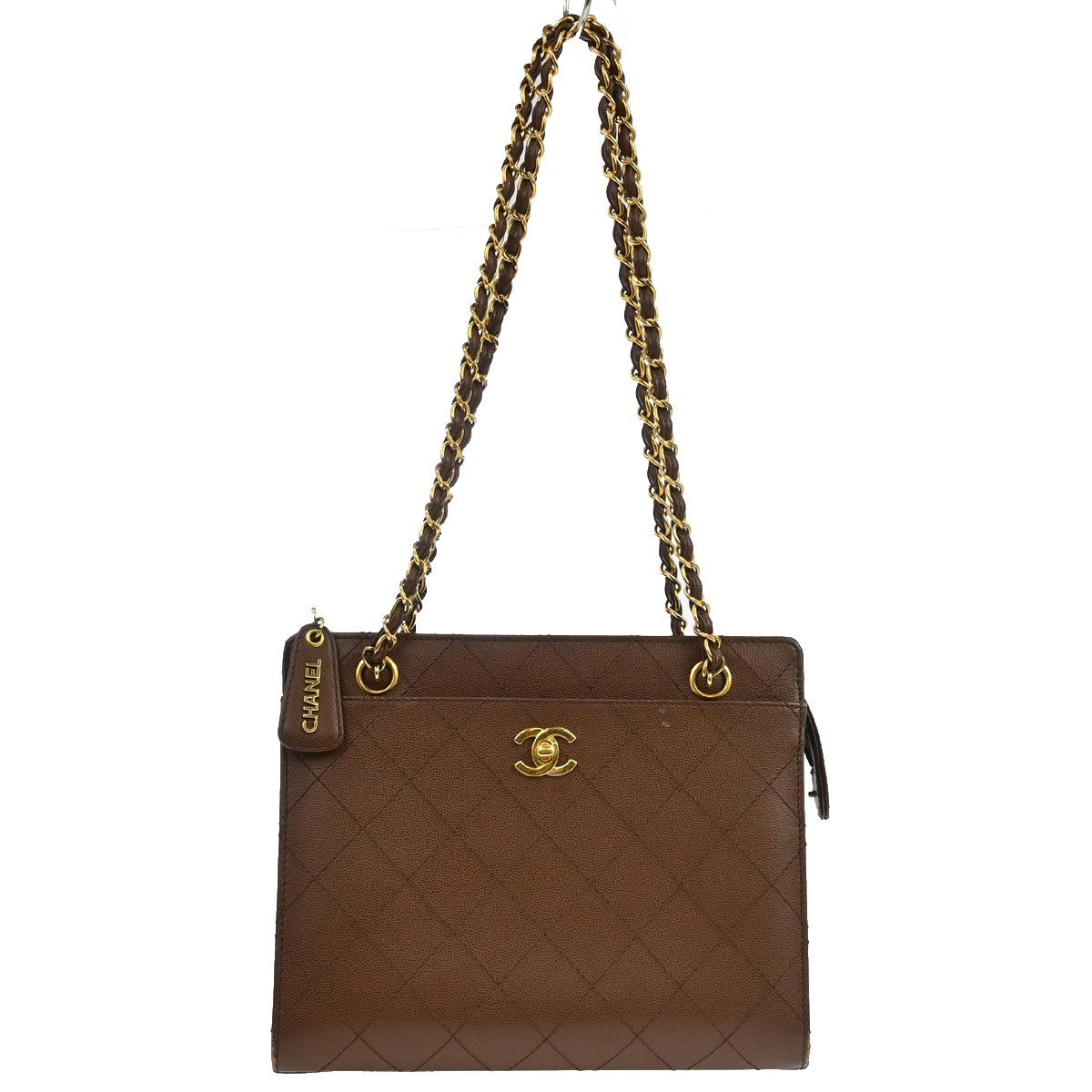 Chanel Vintage Front Pocket Quilted Lambskin Medium