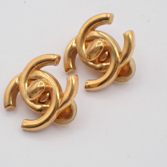Chanel CC Button Clip-On Metal Product Image