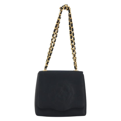 Chanel Vintage Camellia Flap Satin Mini