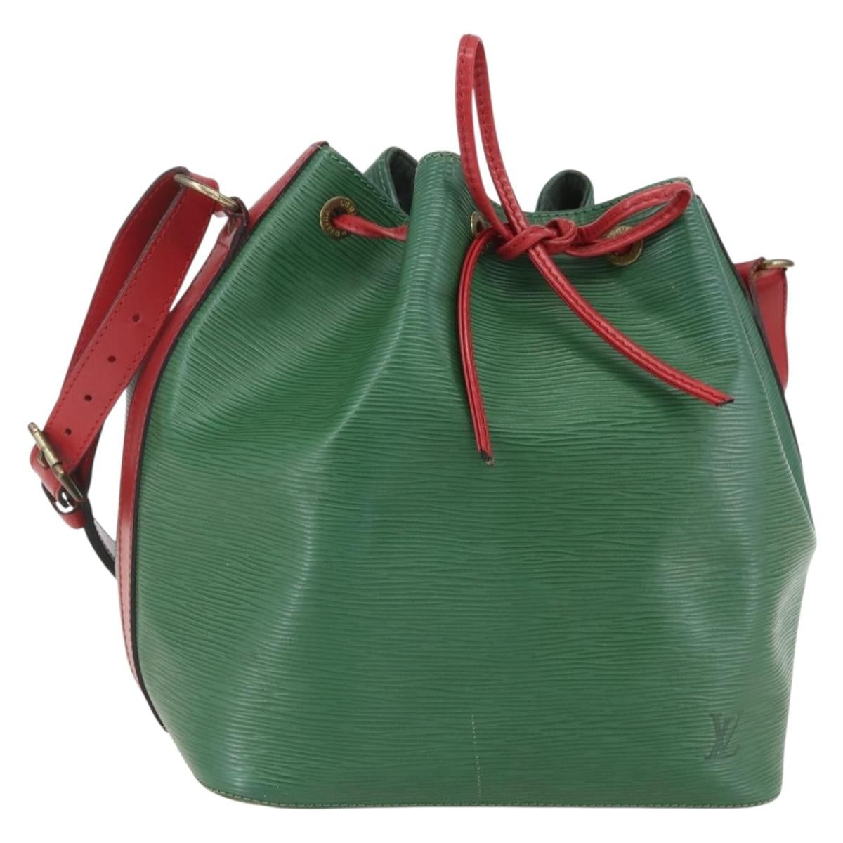 Louis Vuitton Bicolor Petit Noe Handbag Epi Leather Product Image
