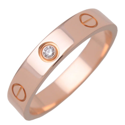 Cartier Love Wedding Band 1 Diamond 18K Rose Gold with Diamond Product Image