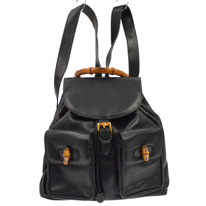 Gucci Vintage Bamboo Leather Medium