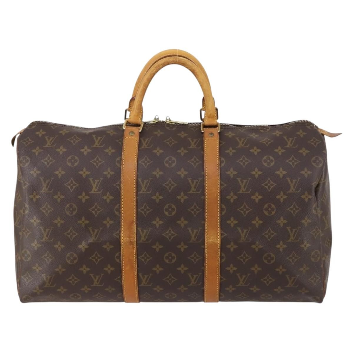 Louis Vuitton Keepall Bag Monogram Canvas 50