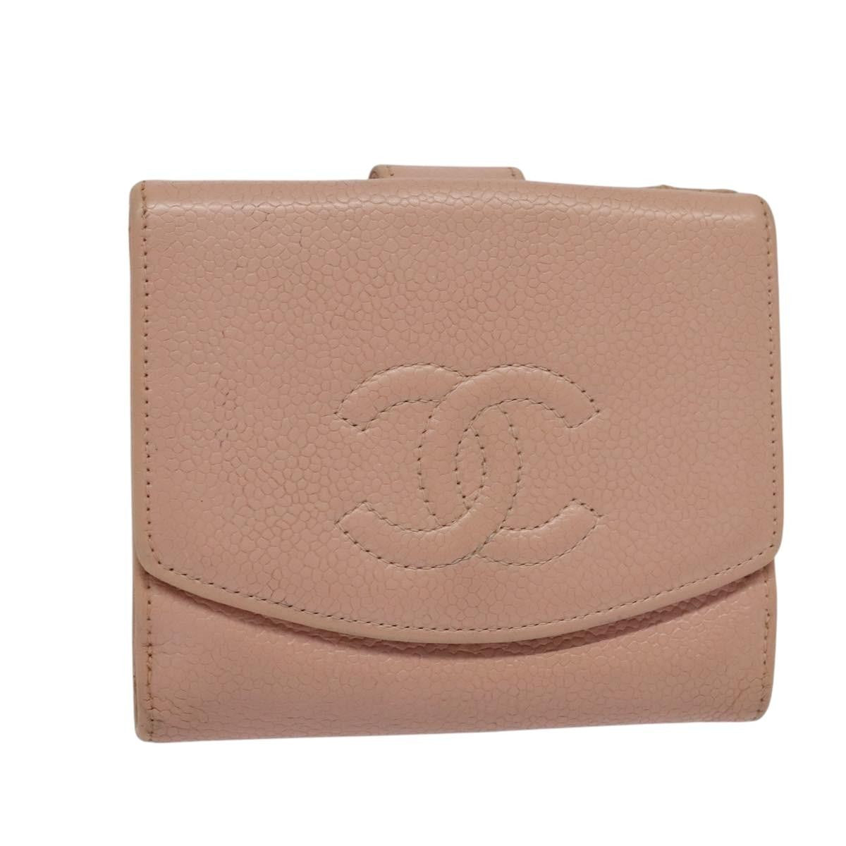 Chanel CC Bifold Quilted Caviar small