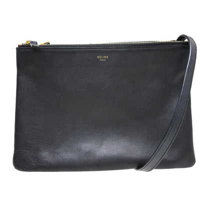 Celine Trio Crossbody Bag Leather Small