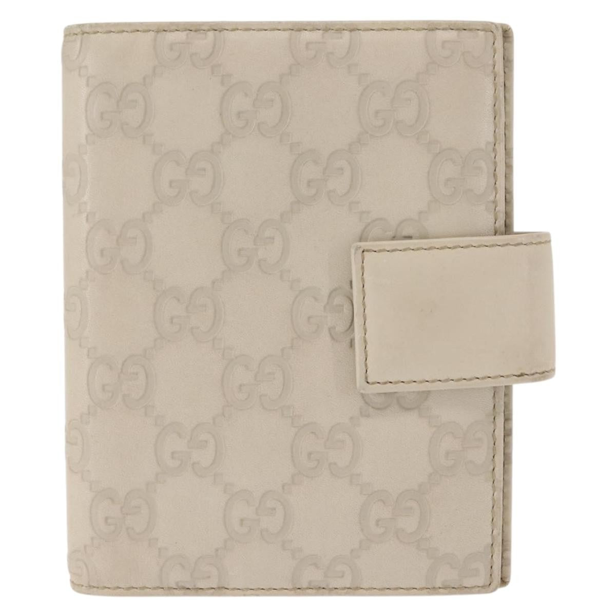 Gucci Ring Agenda Cover Guccissima Leather Mini