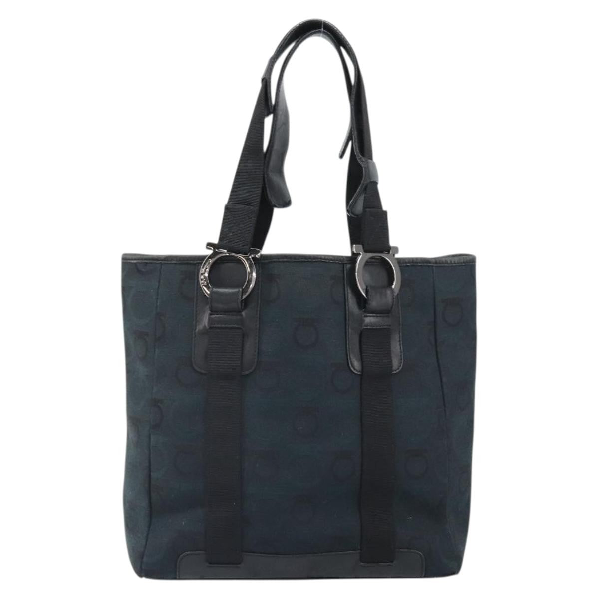 Salvatore Ferragamo Gancini Tote Canvas Product Image