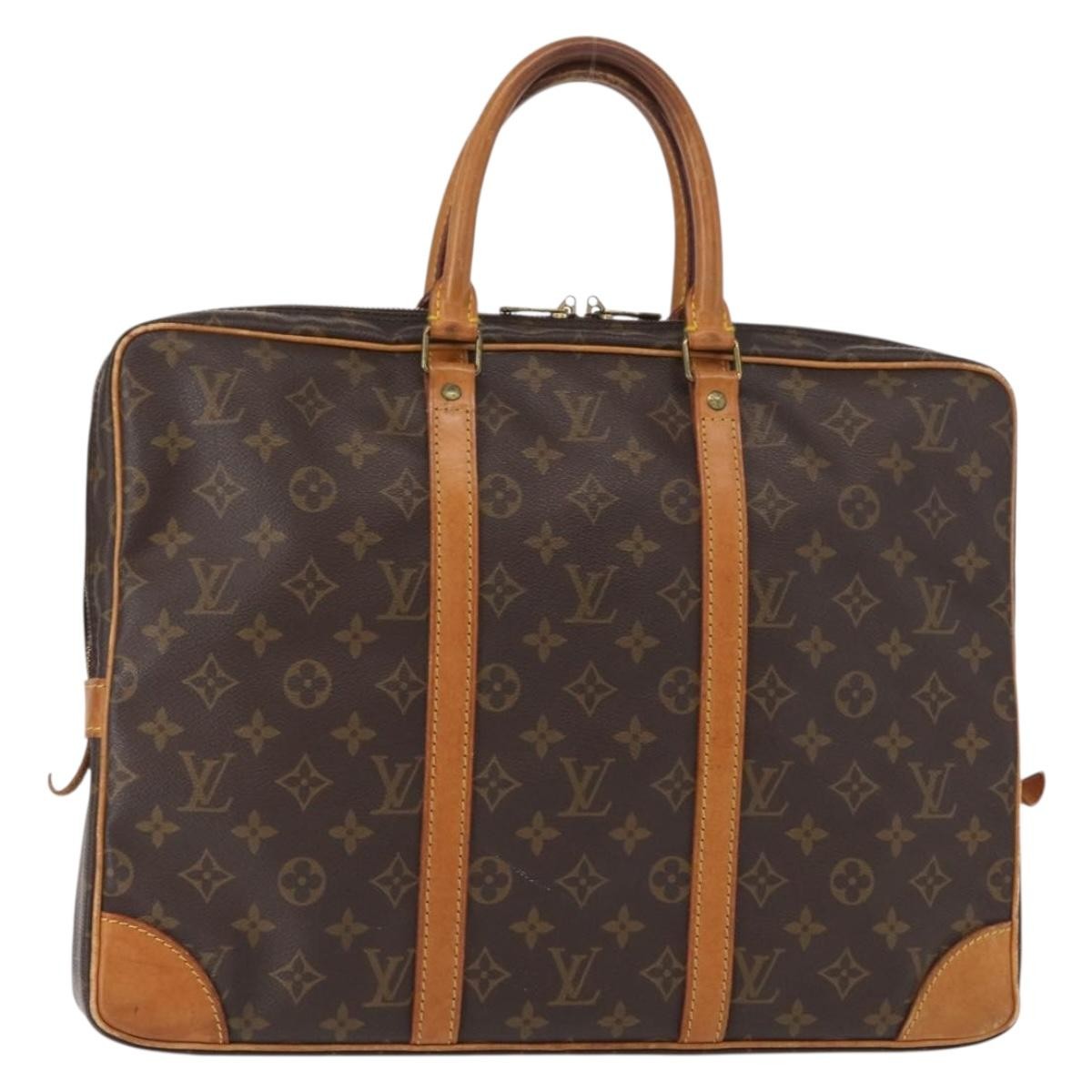 Louis Vuitton Porte-Documents Voyage Macassar Monogram Canvas GM