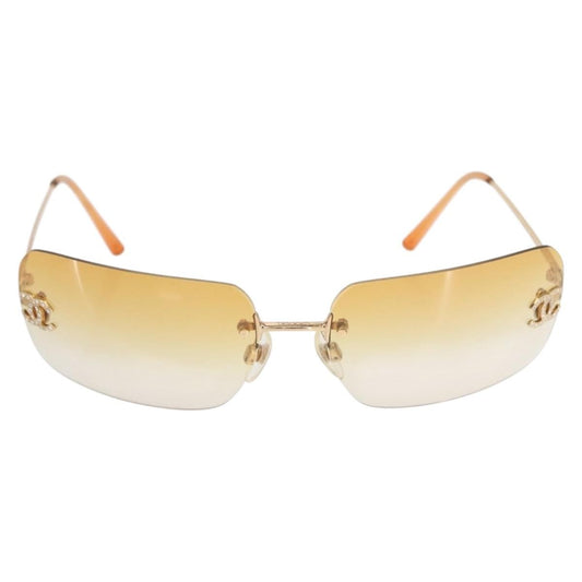 Chanel Logo CC Sunglasses Metal Product Image