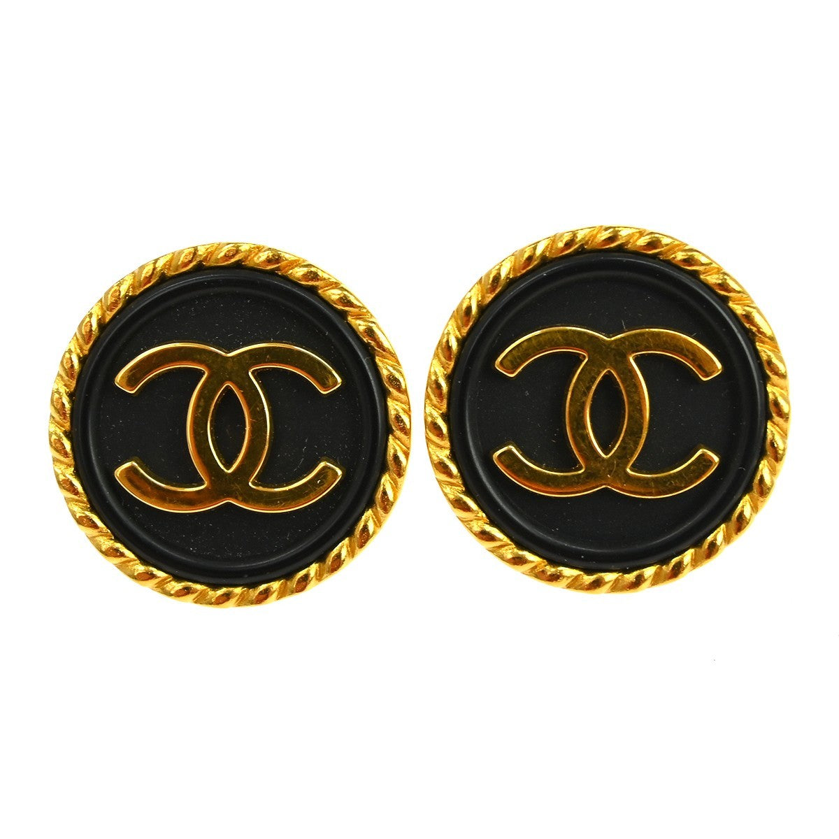Chanel CC Round Metal Product Image