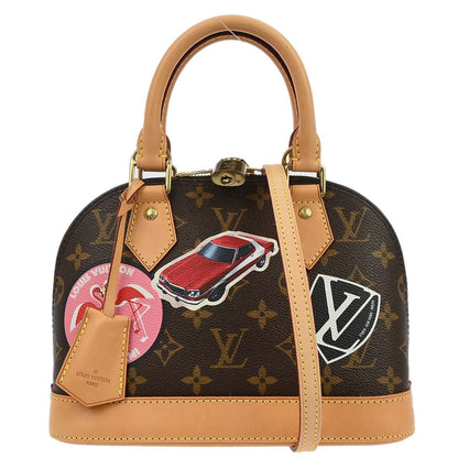 Louis Vuitton Alma Handbag Limited Edition World Tour Monogram Canvas BB