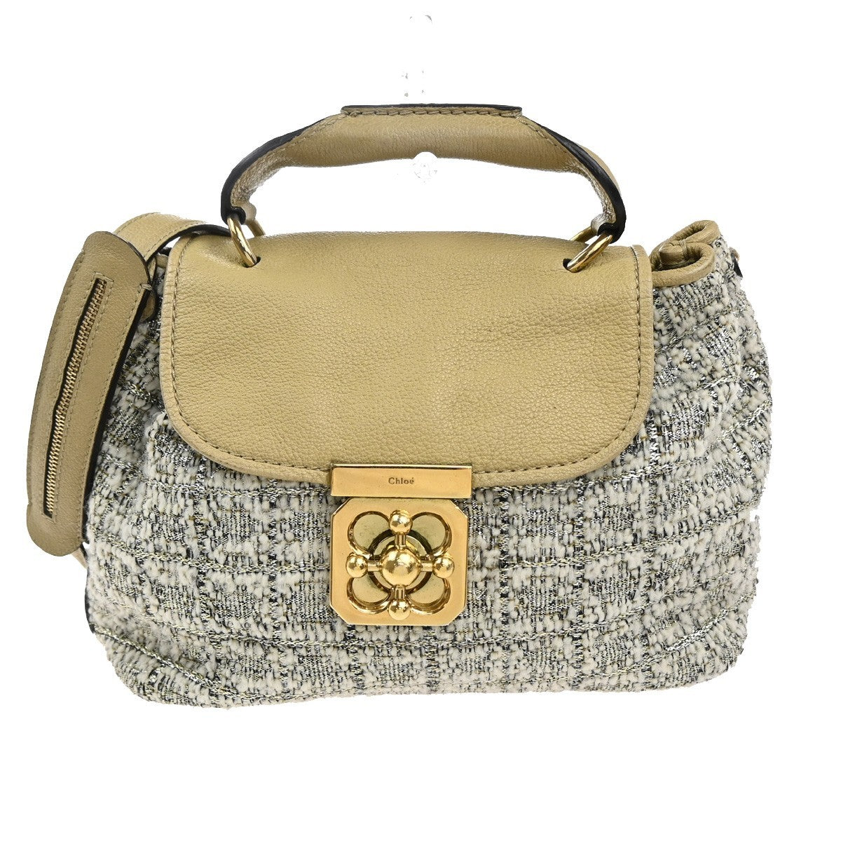 Chloe Elsie Tweed Leather Product Image