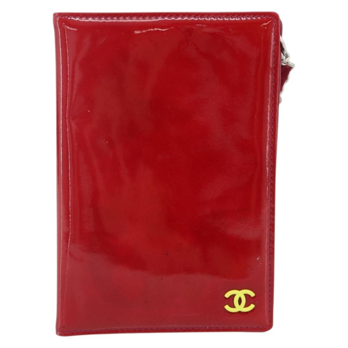 Chanel Vintage CC Bifold Card Holder Patent leather Product Image
