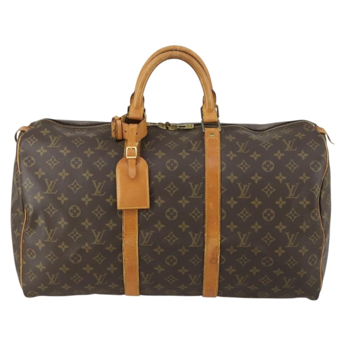 Louis Vuitton Keepall Bag Monogram Canvas 50