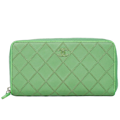 Chanel Wild Stitch Topics Wallet Lambskin Product Image