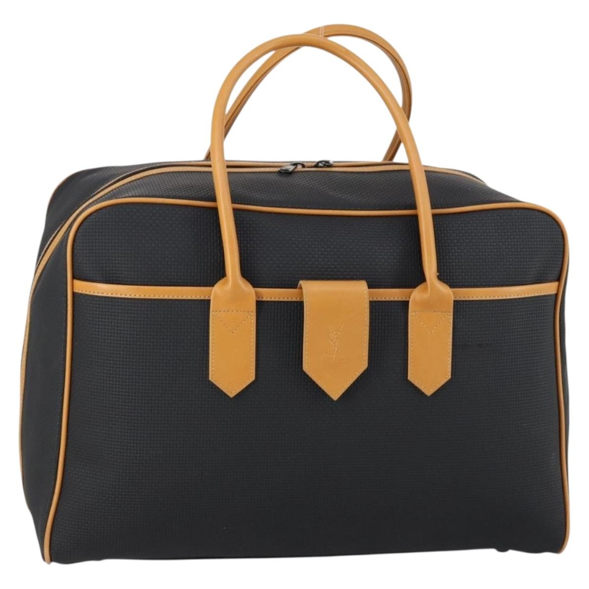 Saint Laurent Vintage Boston PVC Leather Product Image