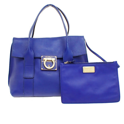 Salvatore Ferragamo Sookie Satchel Leather Medium