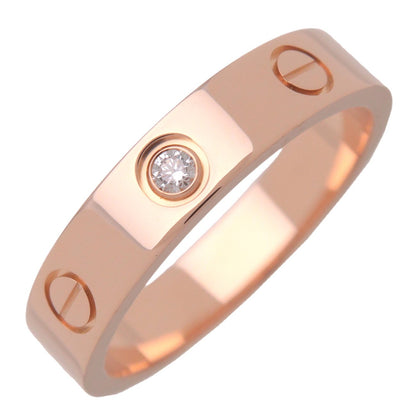 Cartier Love Wedding Band 1 Diamond 18K Rose Gold with Diamond Product Image