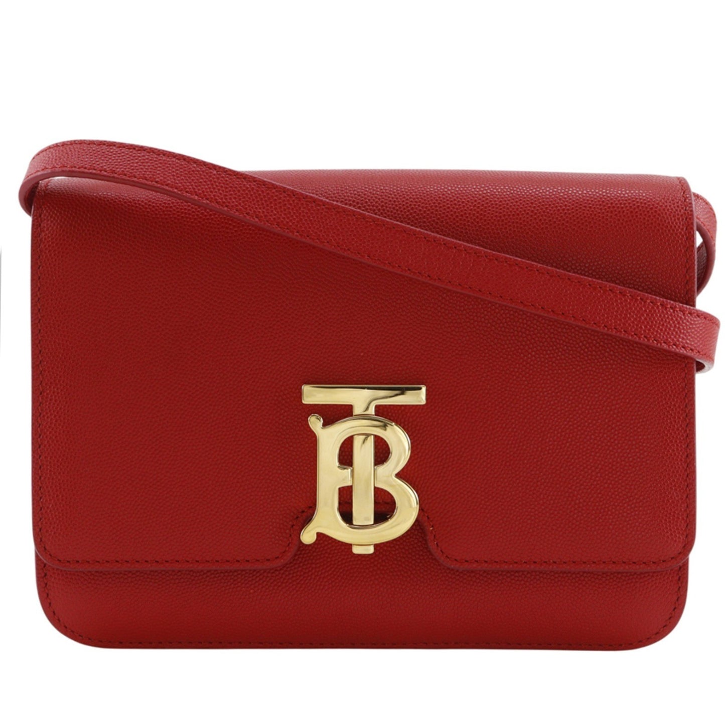 Burberry TB Flap Leather Small